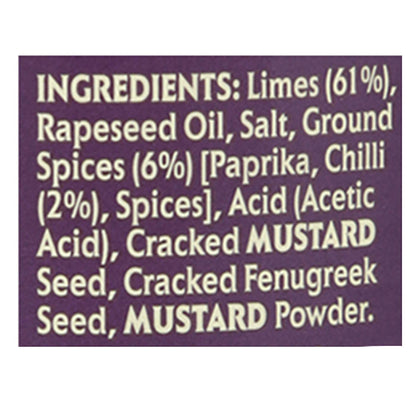Patak's Hot Lime Pickle 10 oz - Indian Pickles