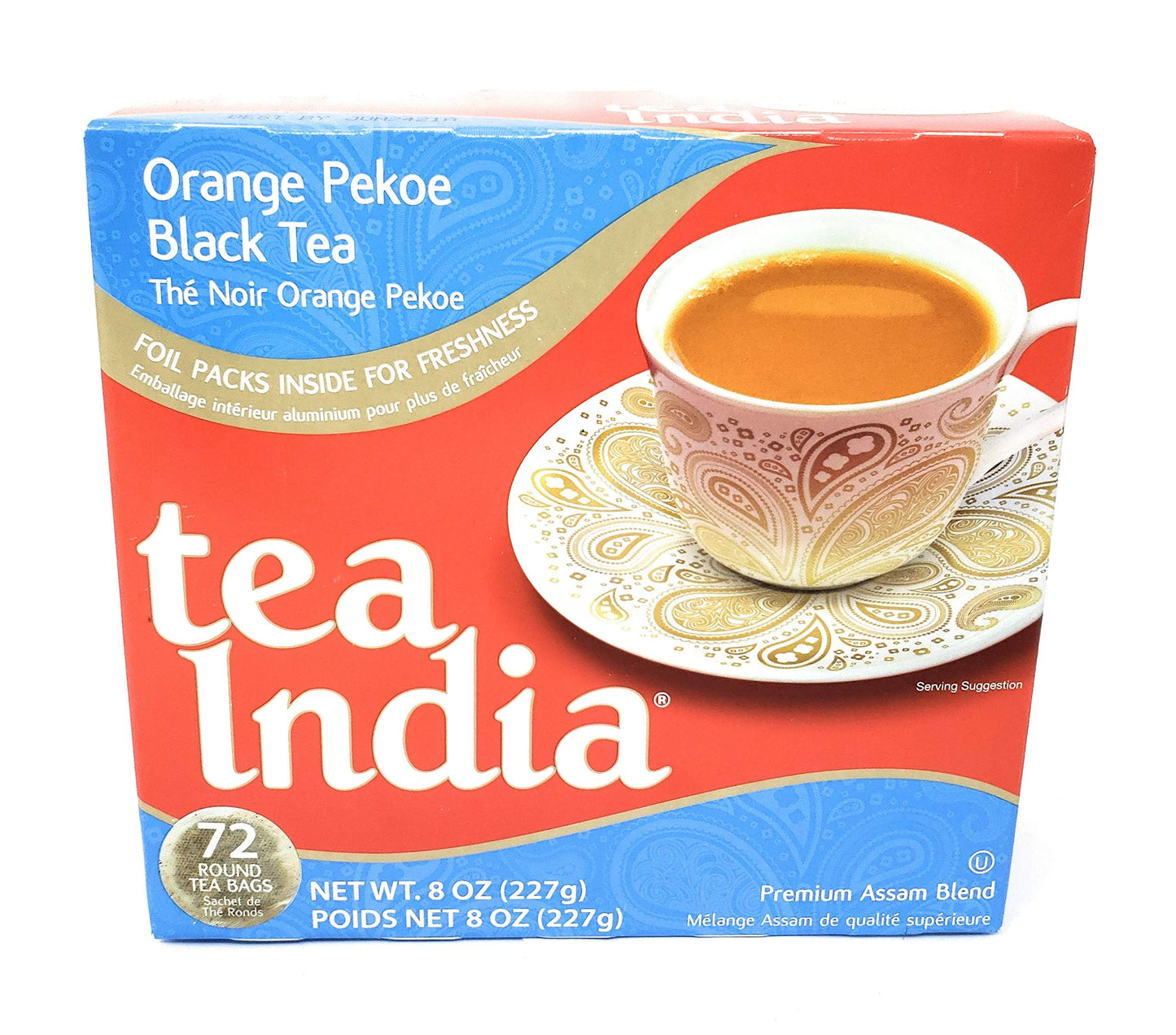 Tea India - Orange Pekoe black tea 80 teabags