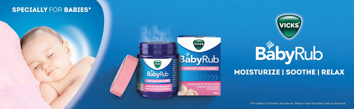 Vicks Babyrub 50 ml - Ayurveda & Vitamins