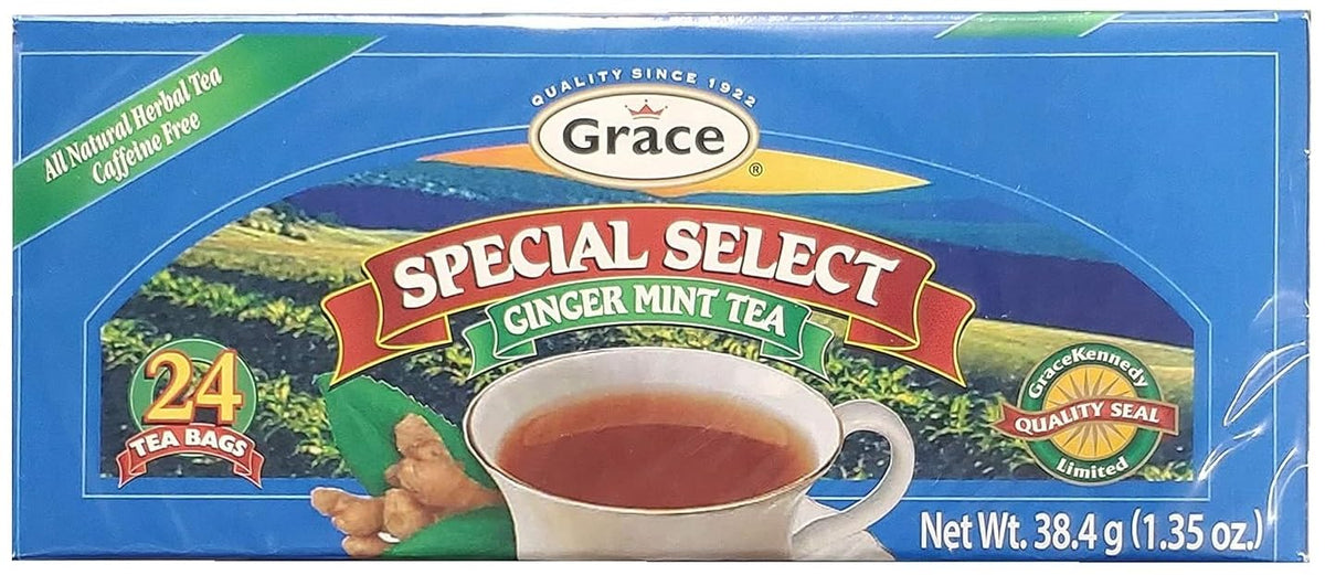 GRACE GINGERMINT TEA 2 PK (48 SATCHES)