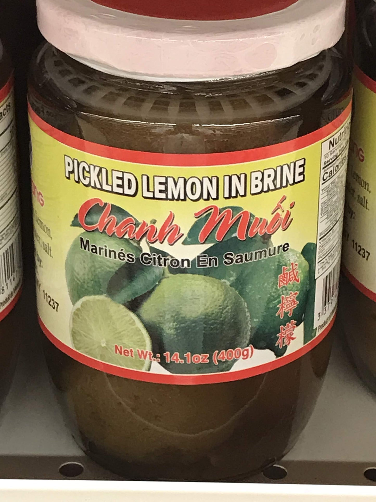 Chanh Muoi Pickled Lemon in Brine 14.1 oz