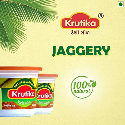 Krutika, Natural Jaggery, 900 Grams(gm)