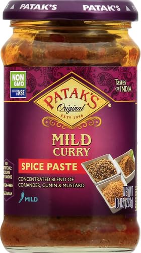 Patak's Mild Curry Paste 10 oz - Pickles & Paste