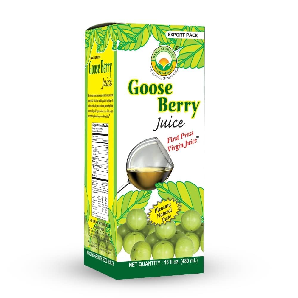 Basic Ayurveda Gooseberry Juice 480mL