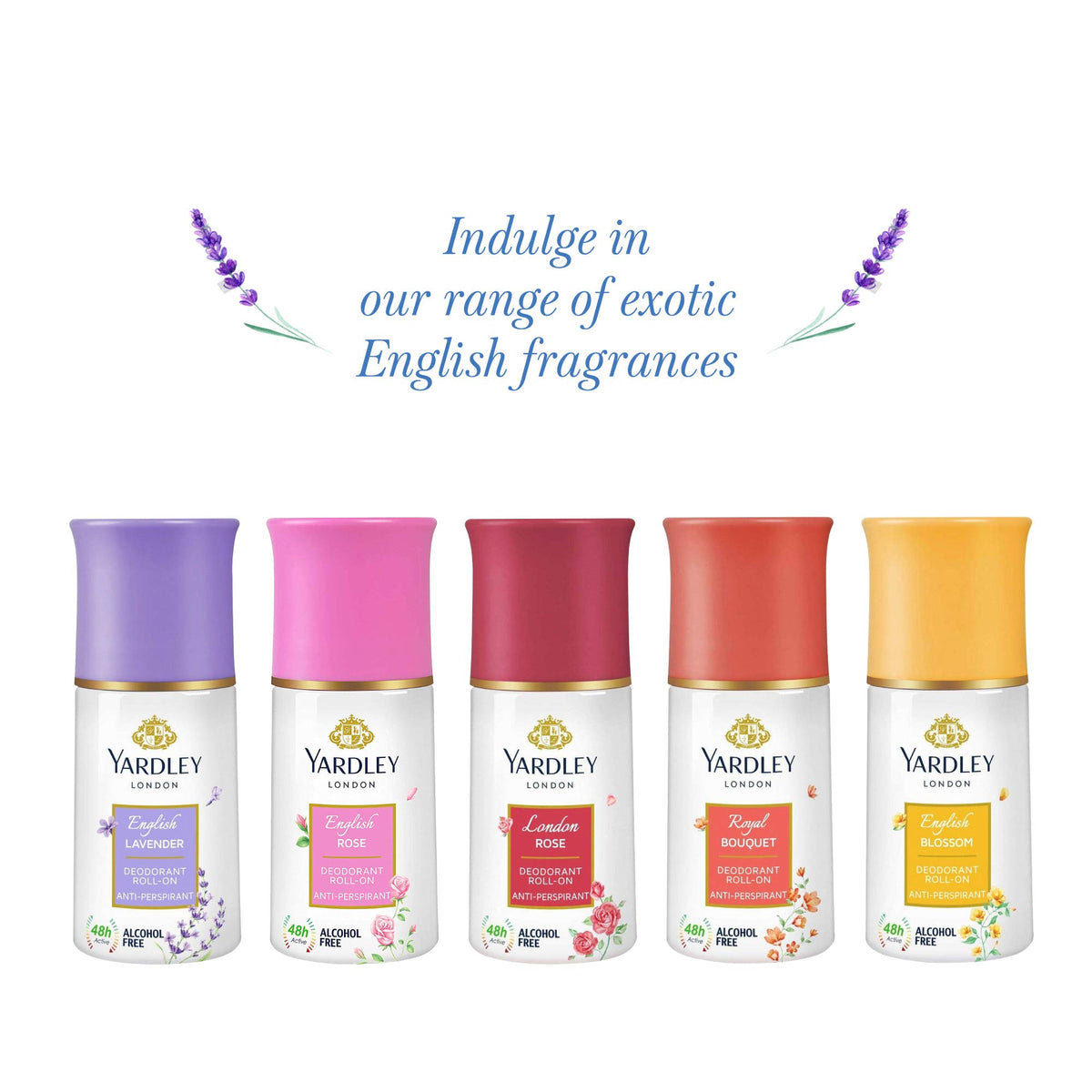 English Lavender Deodorant Roll-On By Yardley London 1.7 oz
