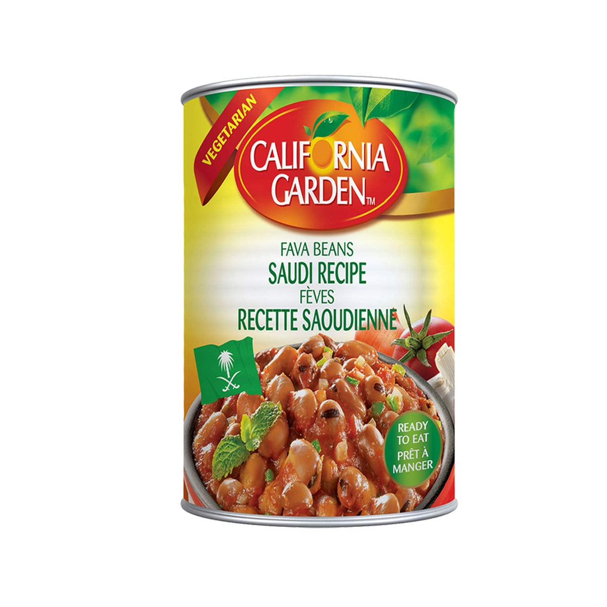 California Garden Fava Beans Saudi Recipe 450g (4 cans)