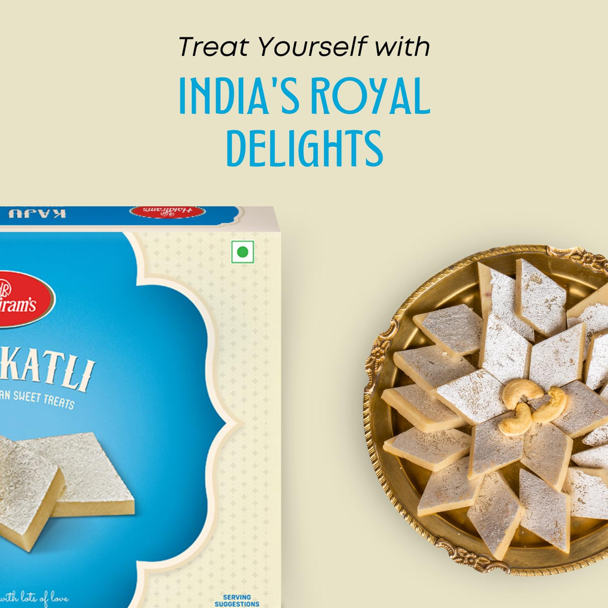 Haldiram's Kaju Katli 340gms