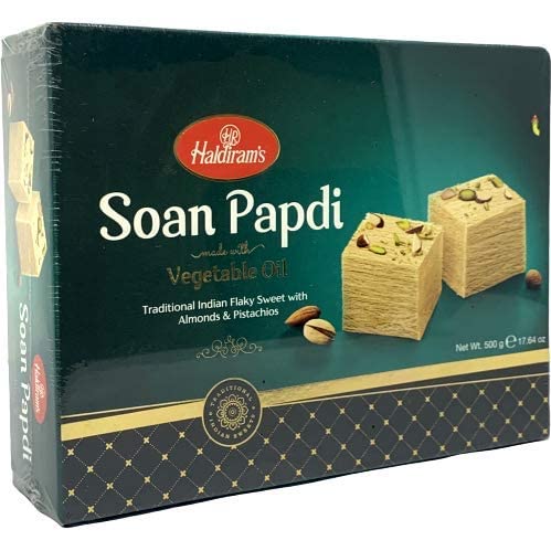 Pack Of 3 - Haldiram's Soan Papdi (made with vegetable oil) - 500 Gm
