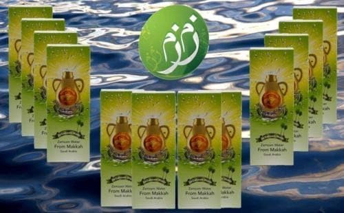 Zamzam Drinking Water 16.5 fl.oz. Pack of 12 - From Mecca Saudi Arabia -      12