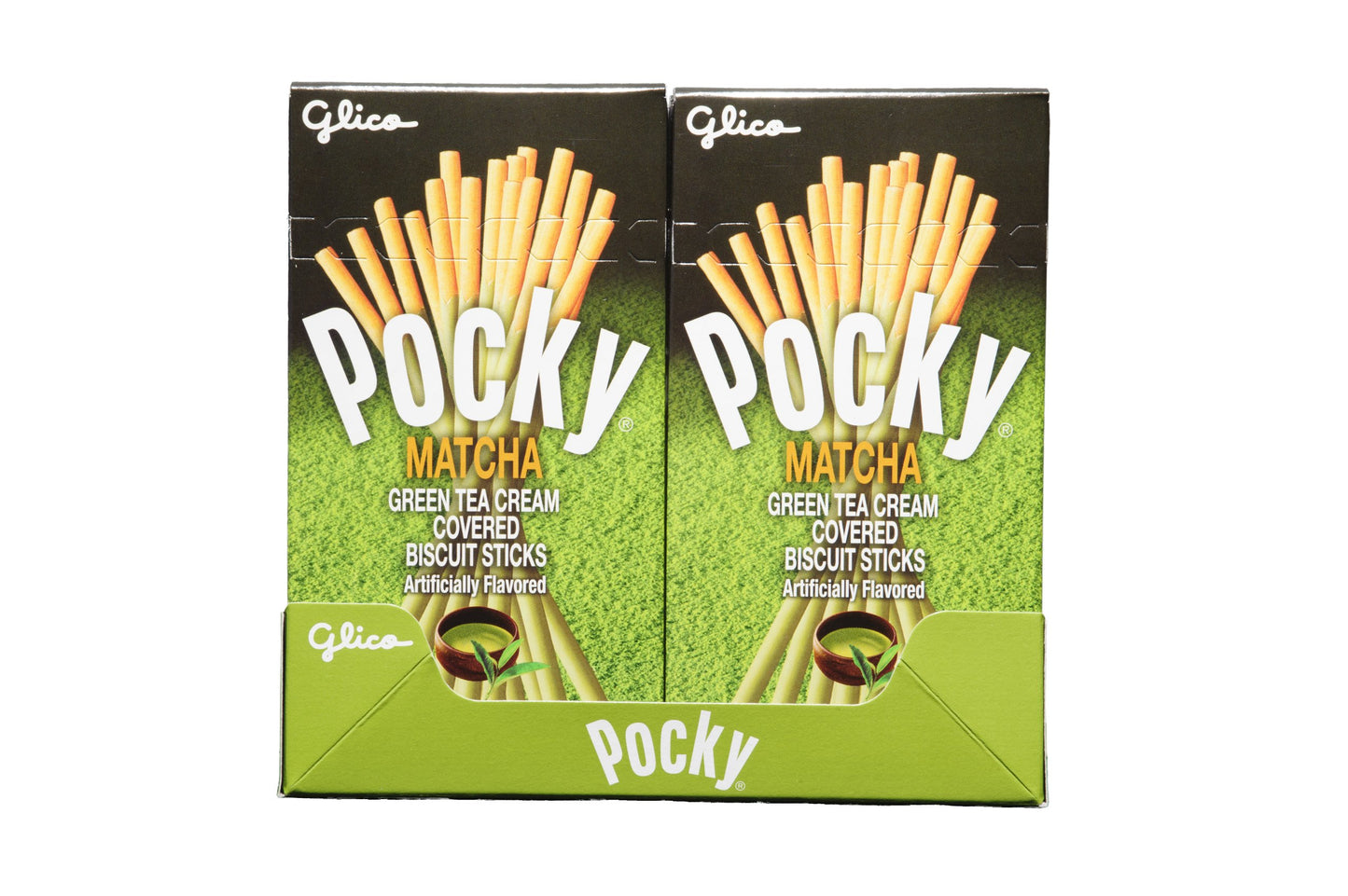 Pocky Biscuit Stick, Matcha Green Tea, 2.47 Ounce (Pack of 10)