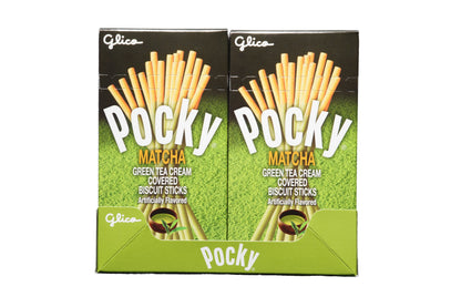 Pocky Biscuit Stick, Matcha Green Tea, 2.47 Ounce (Pack of 10)