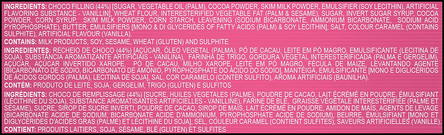 BRITANNIA Pure Magic Chocolush Biscuits 2.64oz (75g) - Biscuits fourrs au chocolat - Magic of Molten Choco - Halal and Suitable for Vegetarians (Pack of 6)