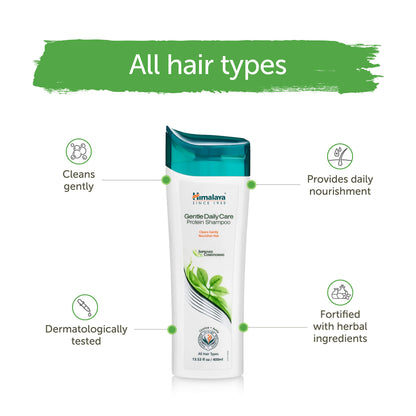 Himalaya Gentle Daily Care Protein Shampoo, 13.53 Ounce