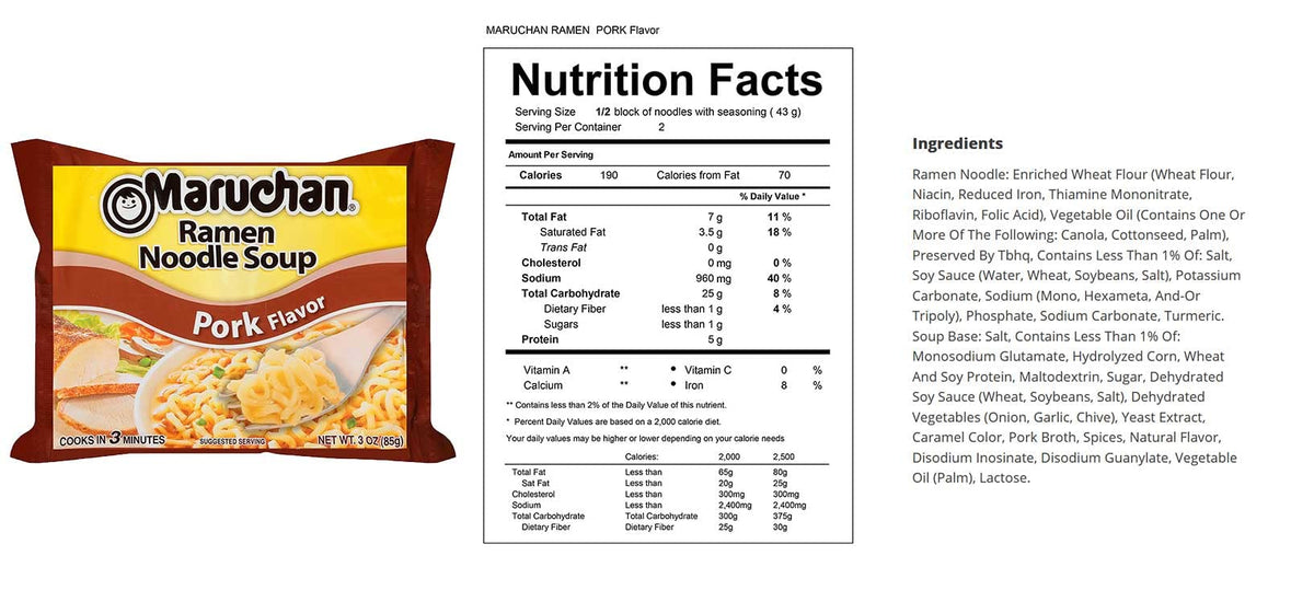 Maruchan Ramen Noodle Soup Variety, 11 Flavors, 3 Ounce, 2 Packages each Flavor, Total 22 Packages