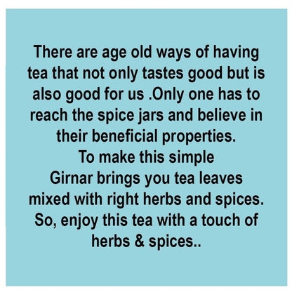 Girnar Green Tea, Desi Kahwa, 36 Tea Bags (36 Tea Bag (Pack of 4))