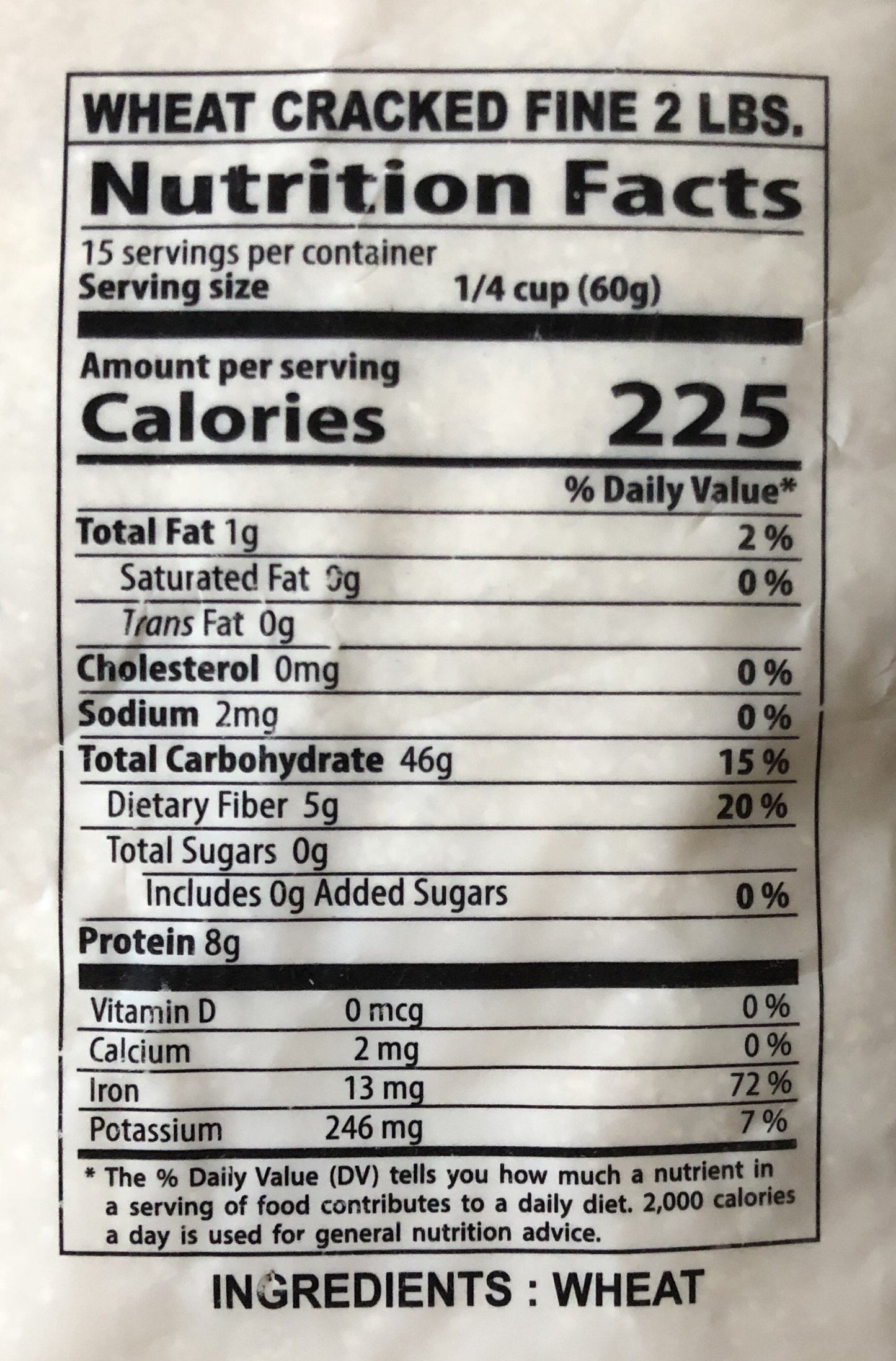 Swad Fada ( Cracked Wheat ) Large 2 lbs - Atta / Rice / Dal