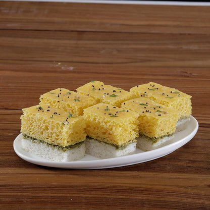 Gits Instant Mix Box - 200gm (Pack of 3) | Ready to Cook Indian Breakfast/Lunch/Dinner/Snack Meal | No Artificial Colors, Flavors, Preservatives, 100% Vegetarian, Easy Recipe (Sandwich Dhokla)