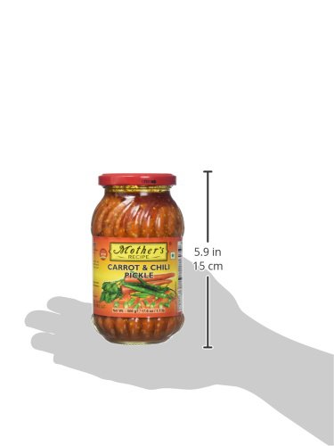 Mother's Recipe Carrot & Chilli Pickle 500 gms - Indian Pickles