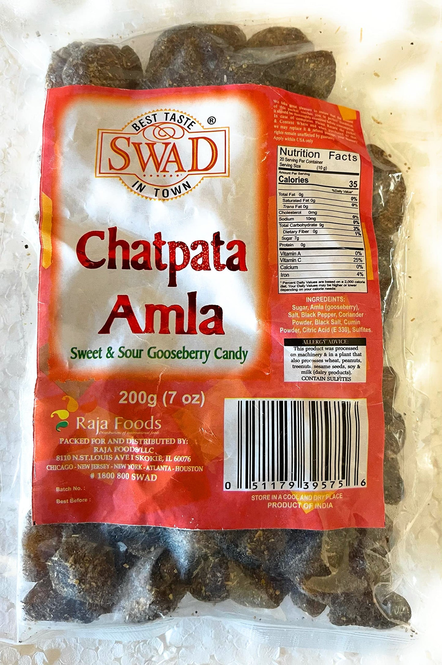 SWAD CHATPATA AMLA 200GM