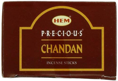 Hem Precious Chandan Incense Sticks (Pack of 6)