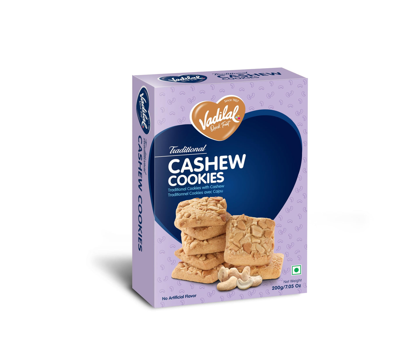 Vadilal Quick Treat Cashew Cookies 200 gm