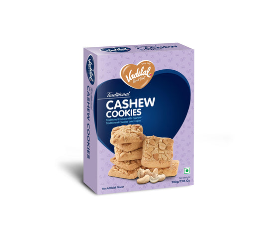 Vadilal Quick Treat Cashew Cookies 200 gm