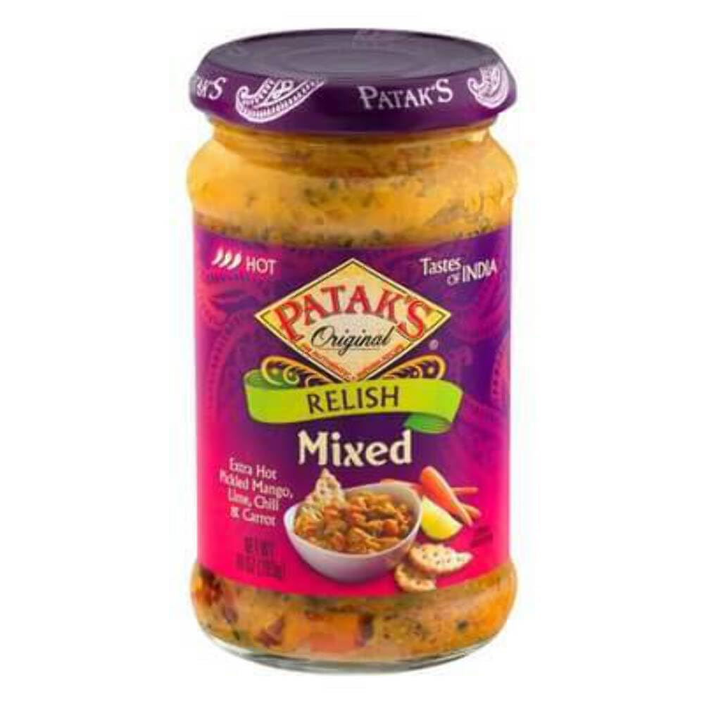 Patak's Hot Mixed Pickle 10 oz