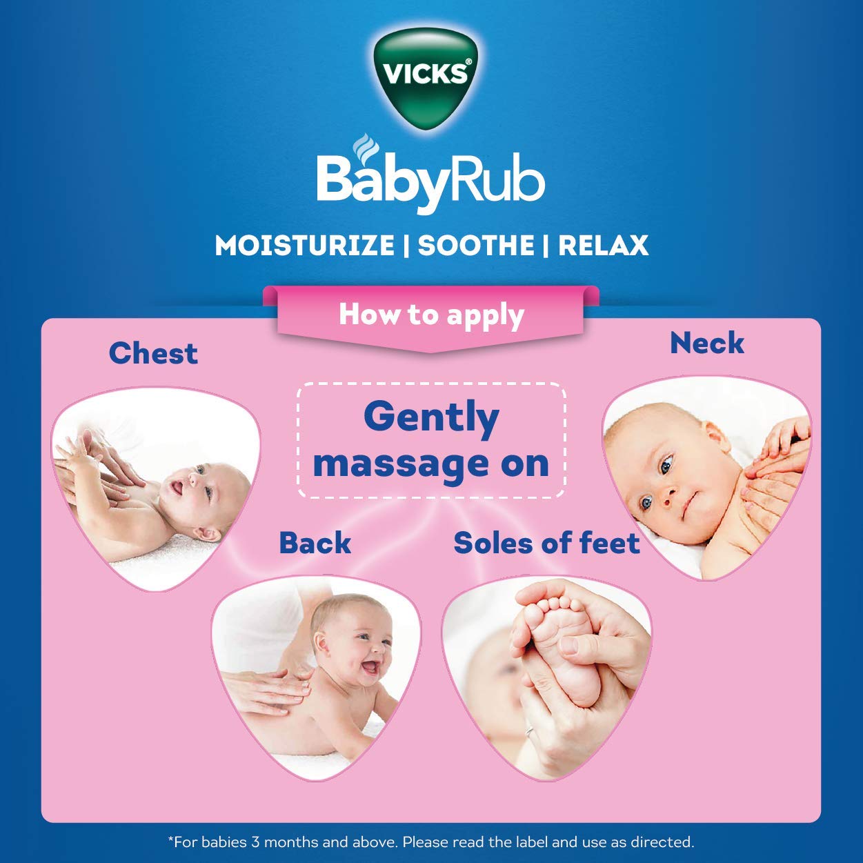 Vicks Babyrub 50 ml - Ayurveda & Vitamins