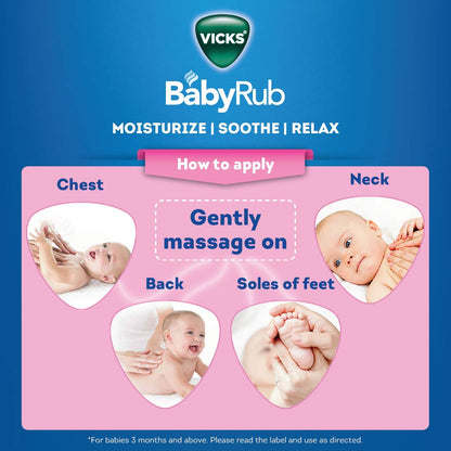 Vicks Babyrub 50 ml - Ayurveda & Vitamins