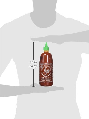 Sriracha Hot Chili Sauce Large Bottle 740ml (28oz X 2 Pack)