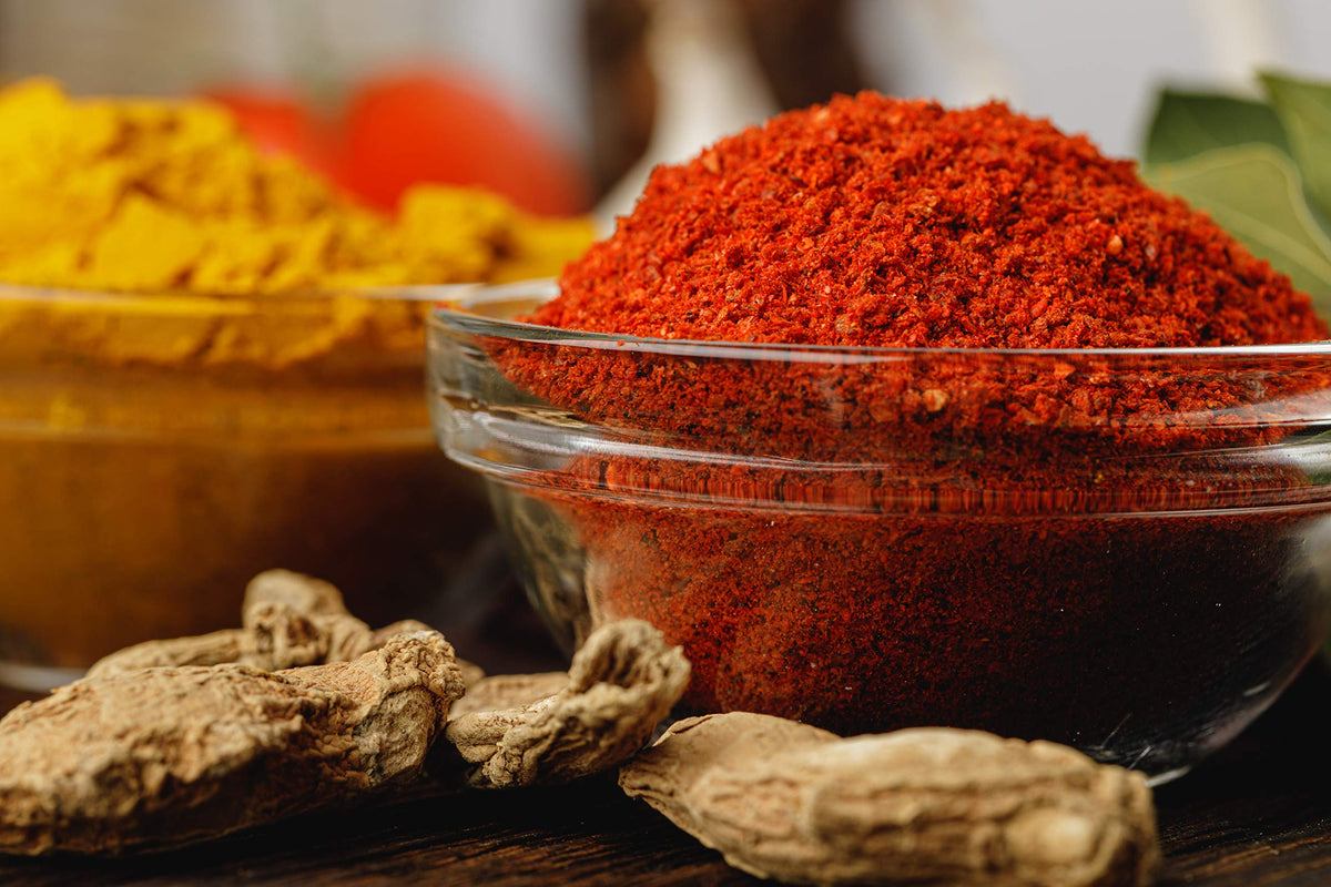 Hemani Extra Hot Red Chilli Powder - 200g (7.1 OZ) - All Natural - Gluten Free Ingredients - NON-GMO - Vegan - No Salt or fillers
