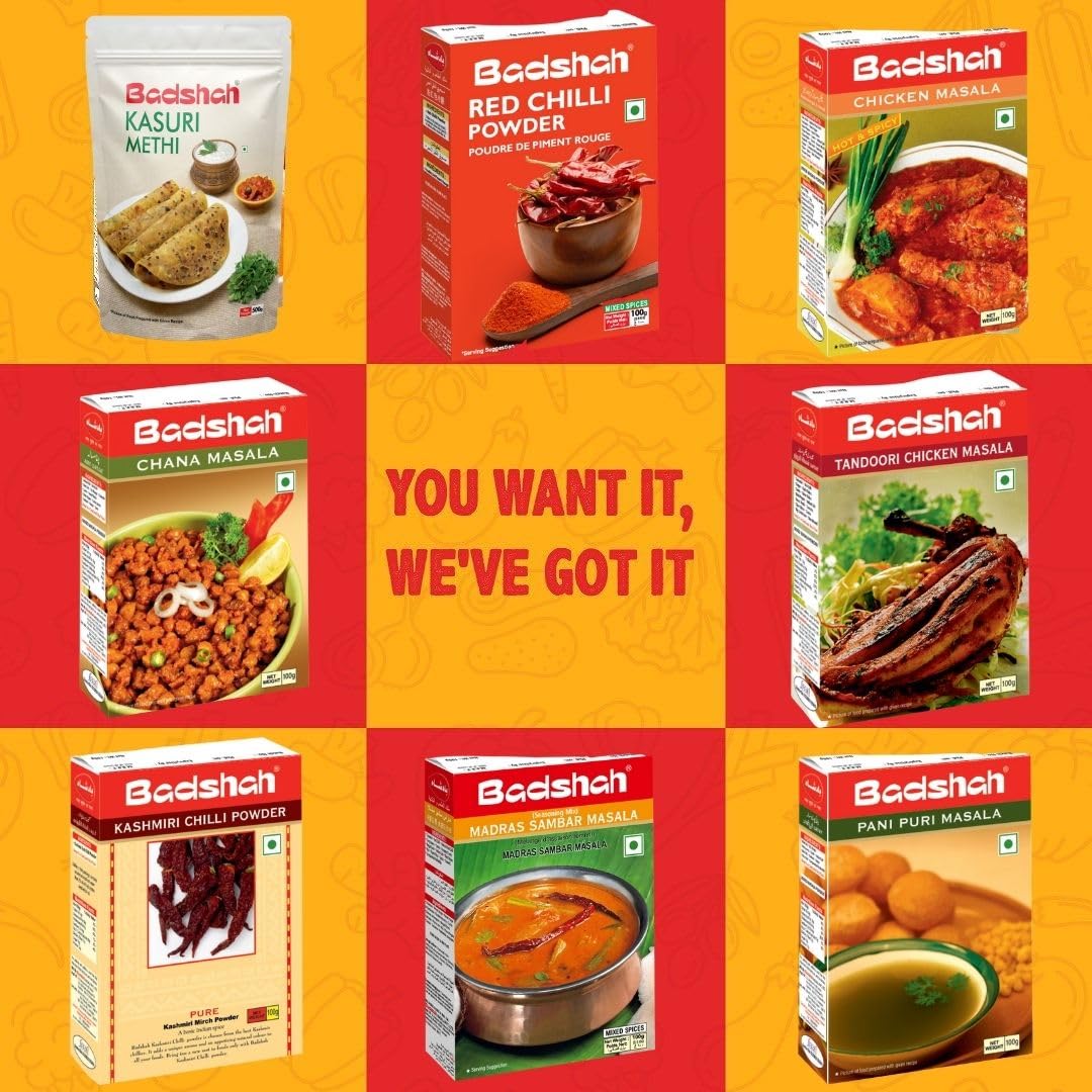 Badshah Masala, Tandoori Chicken, 3.5-Ounce Box (Pack of 12)