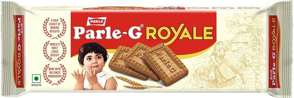 Parle-G Royale Cookies 72gm Pack of 3