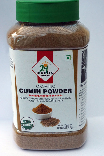 Organic Sambar Powder USDA Certified Organic EU Certified Organic Pesticides Free Adulteration Free Sodium Free - 10 Oz - 24 Mantra Organic