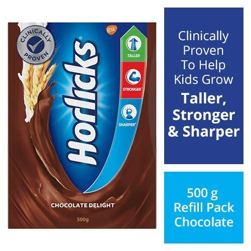 Horlicks Chocolate Delight Refill Pack - 500