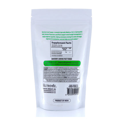 DR. Herbalist Garcinia Powder 200g 100% Natural & Authentic Herbal Powder Famous Weight Loss Supplement Boosts Metabolism Co