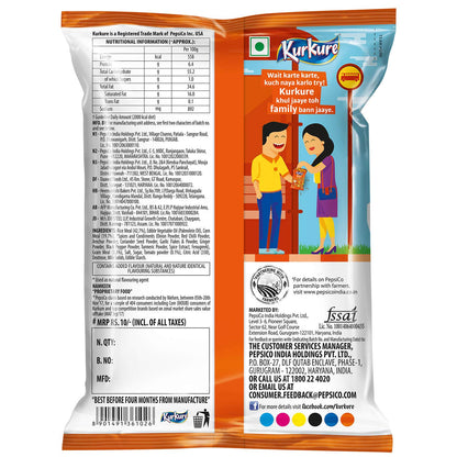 Kurkure Namkeen Masala Munch, 50g [Pack of 15]
