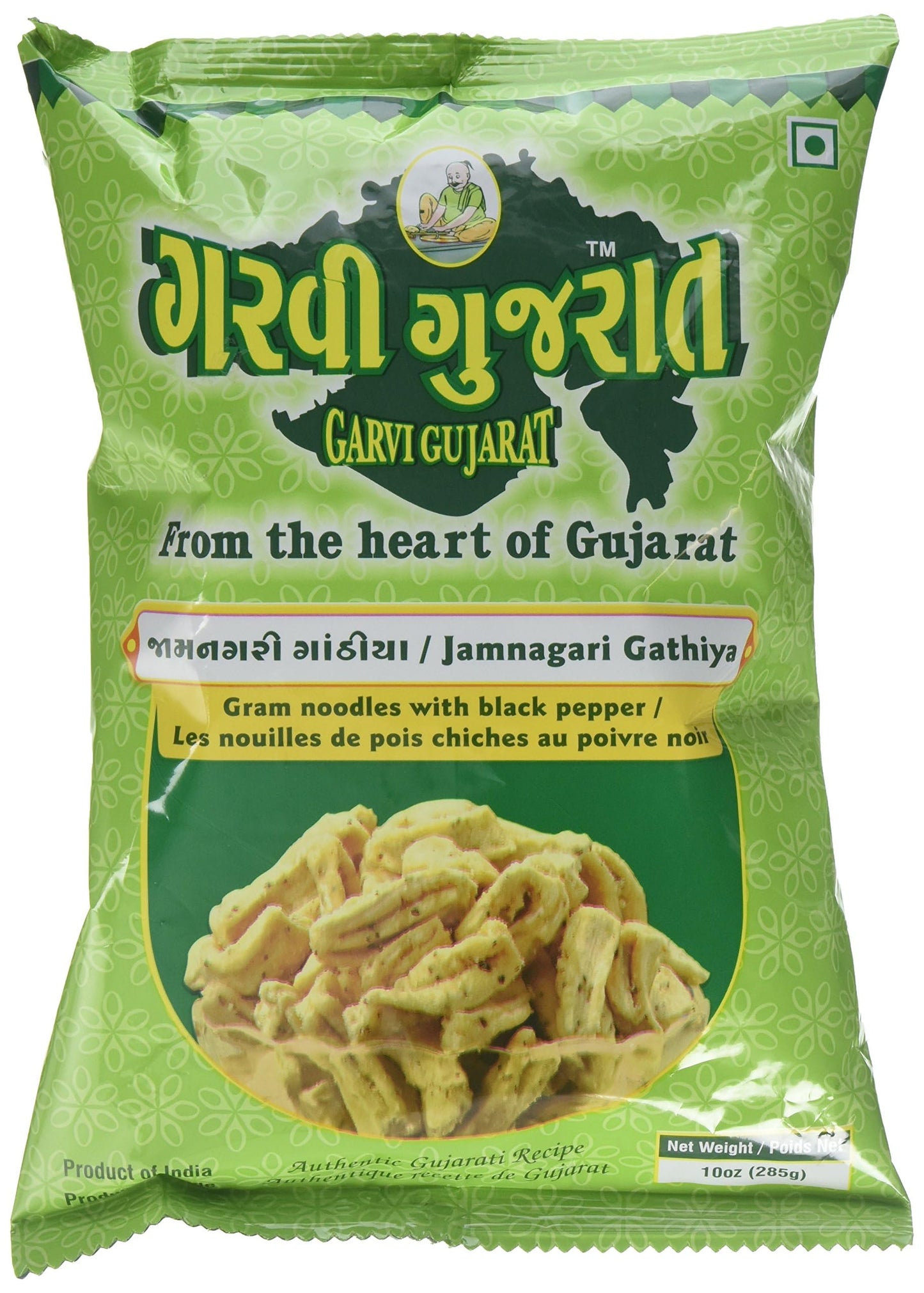 GARVI GUJRAT JAMNAGARI GATHIA 285 GM