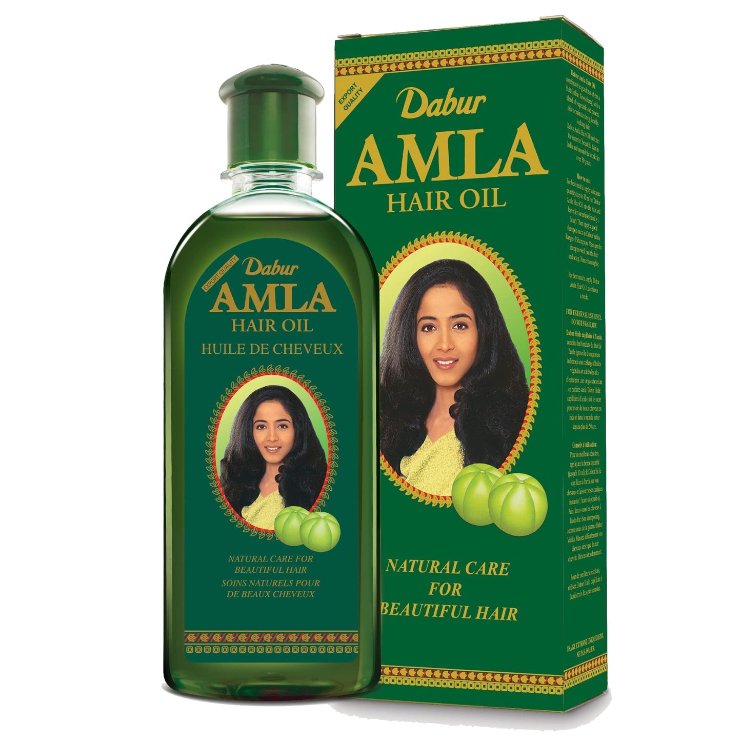 Dabur Amla Hair oil - Natural care for beautiful hair, 500ml
