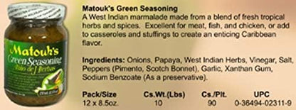 GREEN SEASONING / ALIO DE HIERBAS 8.5 OZ (1 JAR)