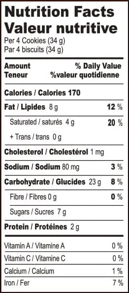 Britannia Good Day Cashew Cookies Family Pack 8.15oz (231g) - Breakfast & Tea Time Snacks - Delicious Grocery Cookies - Halal and Suitable for Vegetarians (Pack of 6)