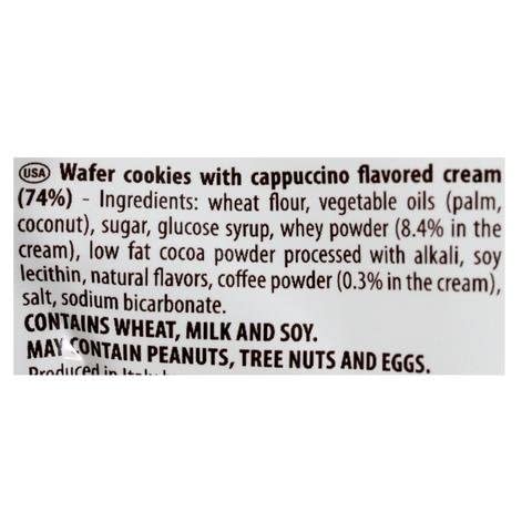 Gastone Lago Party Wafers Cappuccino Cream Filling 8.82 oz, 250g (Pack of 3)