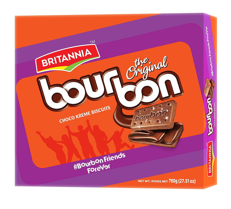 Britannia -bourbon Choco Creme Biscuits Original 780 gms