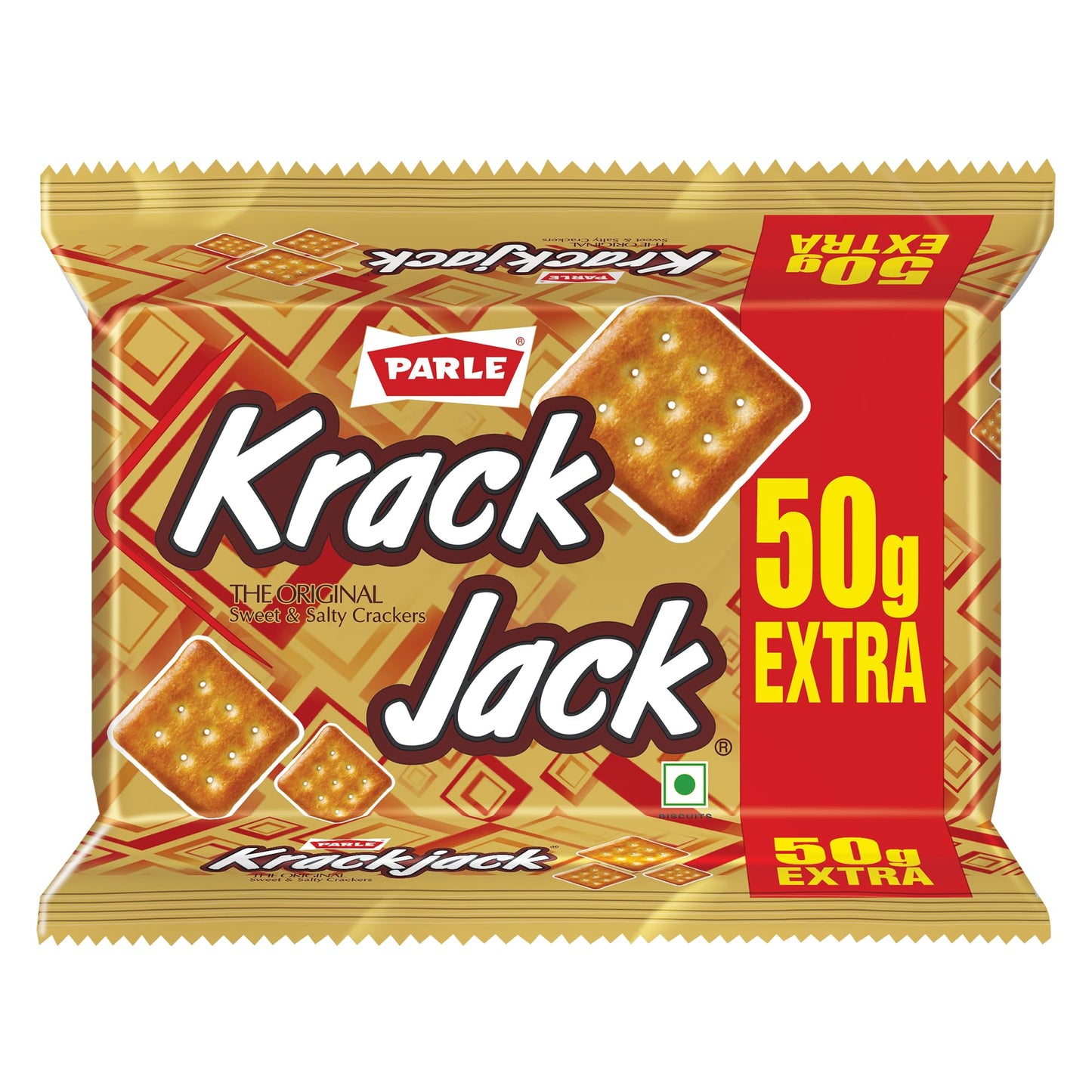 Parle MonacoKrack jack crackers 200 gms - Biscuits & Cookies