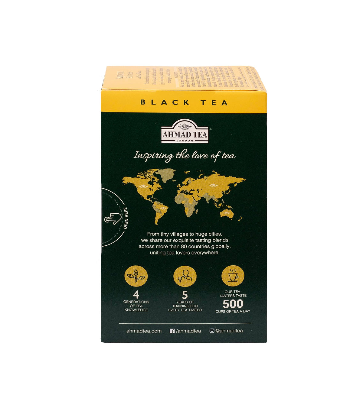 Ahmad Tea Apricot Sunrise, Tea Bags, 20-Count Boxes (Pack of 2)