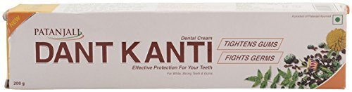 Patanjali Dant Kanti Dental Cream - 200 g by Patanjali - Bath & Shower