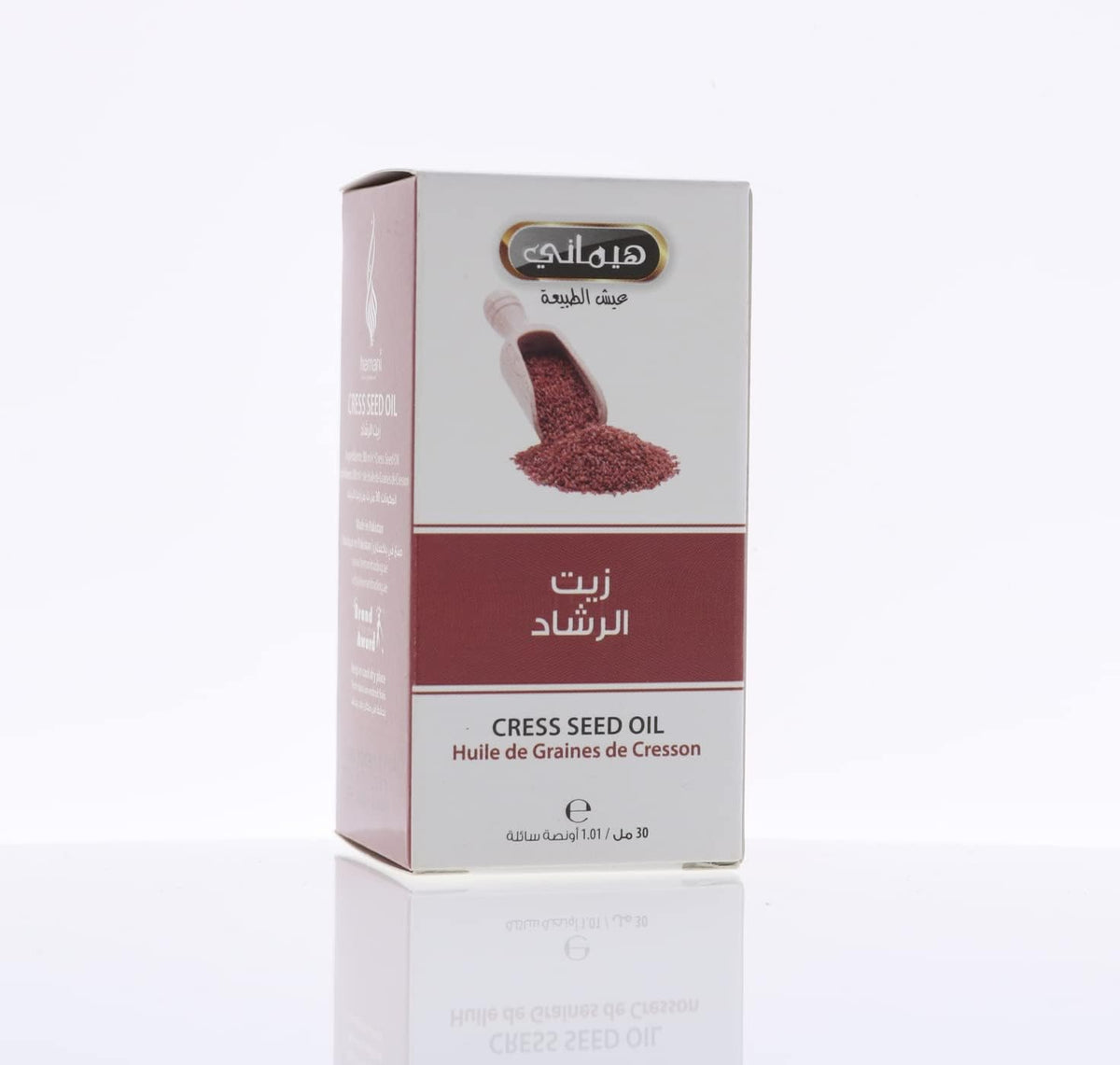 Hemani Cress Seed Oil 30ml - Natural Oil for Hair, Skin & Overall Health