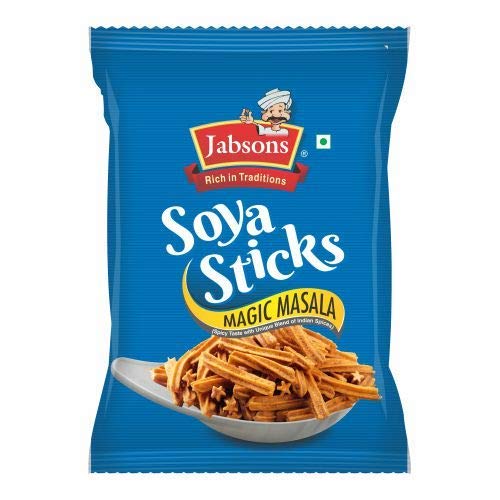 Jabsons Soya Sticks - Magic Masala 180 gms - Food / Masala / Dal