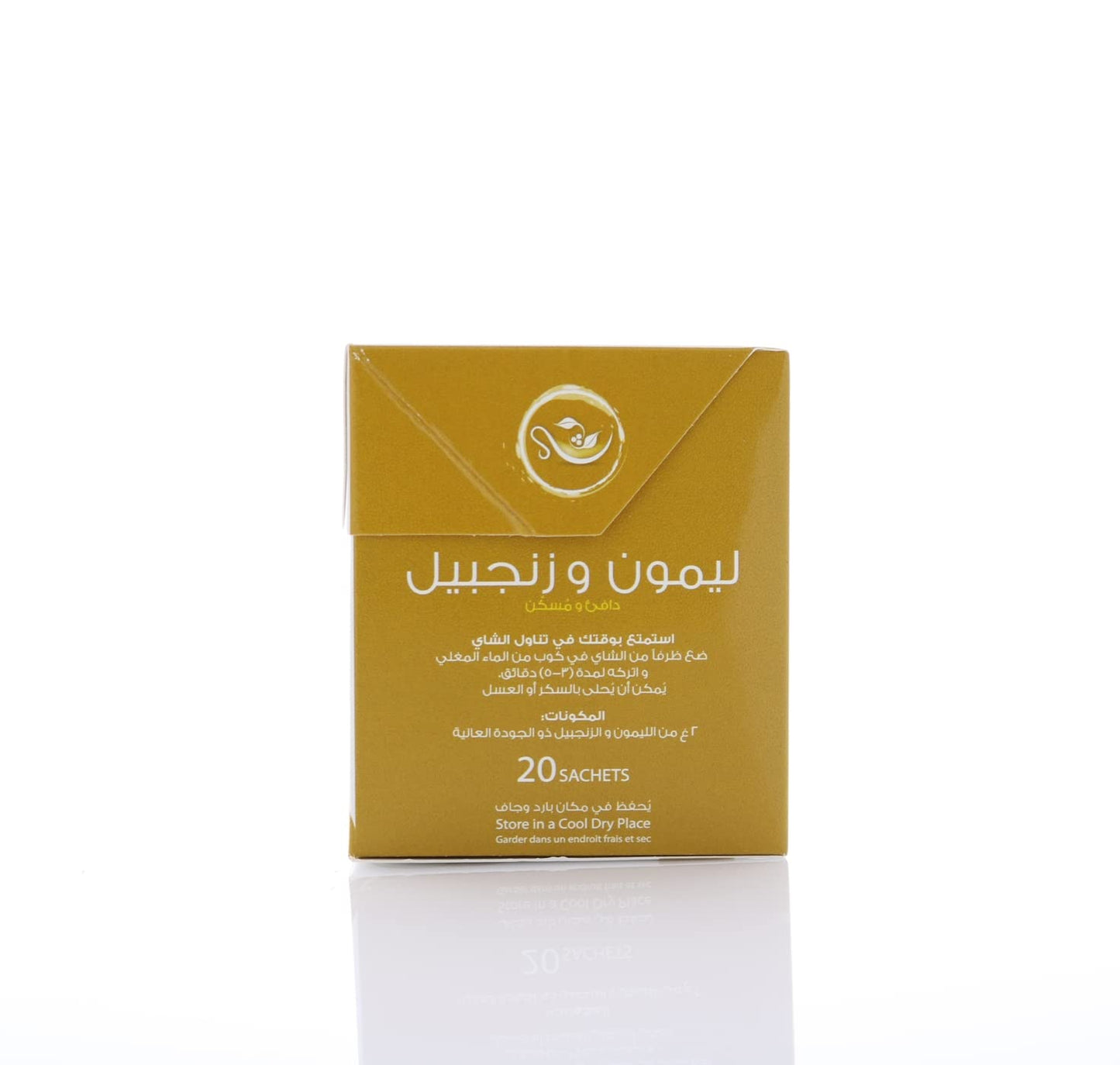 Hemani Lemon Ginger Tea, 40 Gram