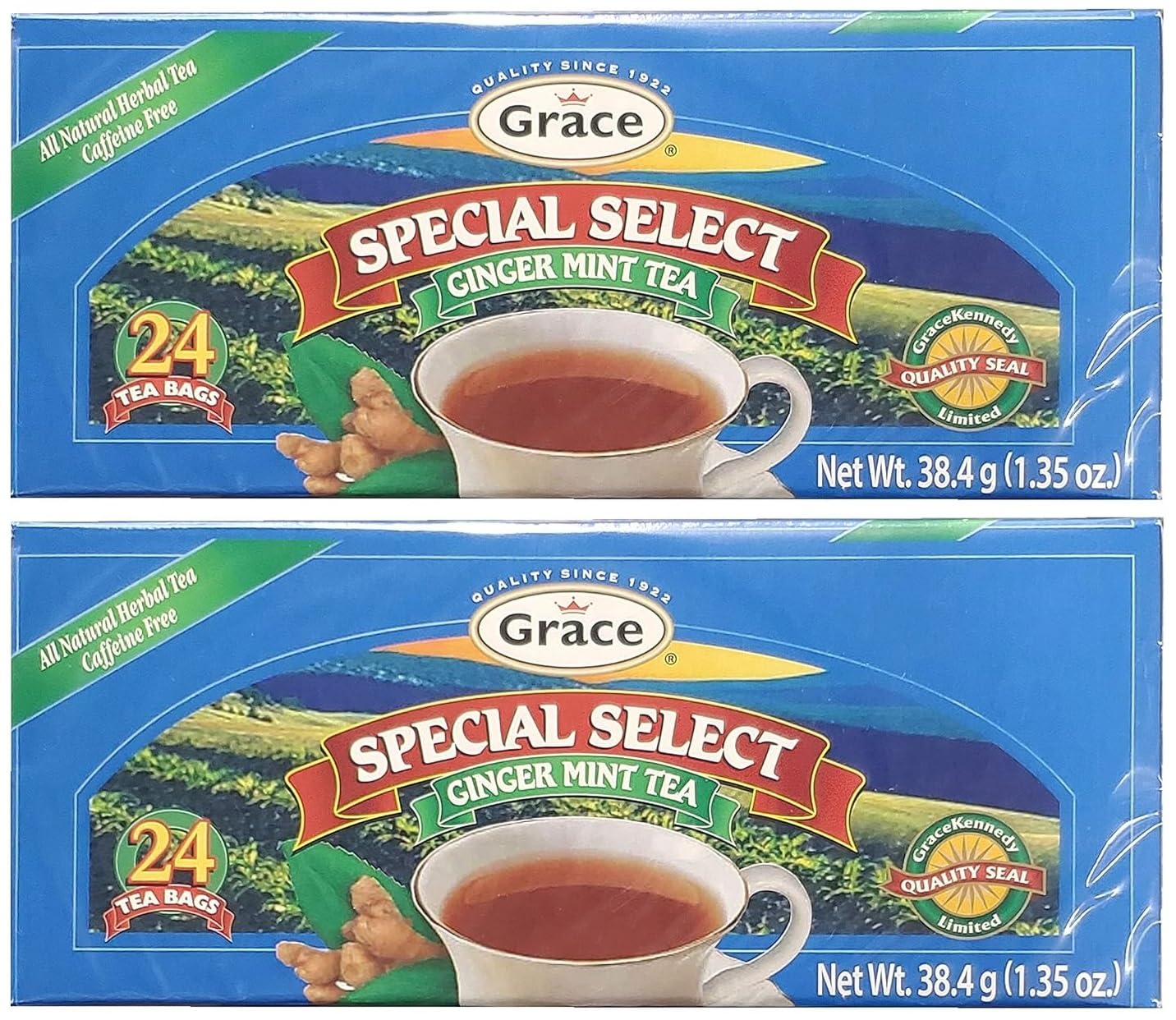 GRACE GINGERMINT TEA 2 PK (48 SATCHES)